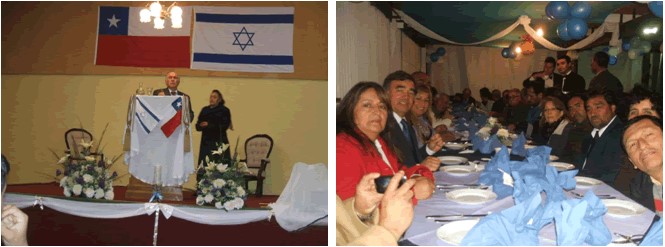 Evangélicos chilenos celebran 65 aniversario del Estado de Israel